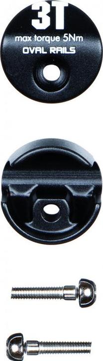 Actual product image 3T DiffLock Caps, Oval Saddle Racks, 7x10mm