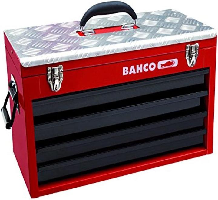 Produktbild Irimo Robuste Werkzeugbox aus Metall mit 4 Schubladen