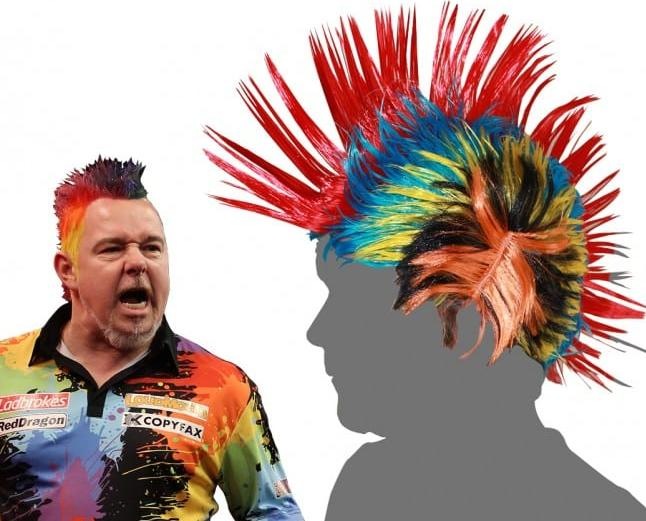 Produktbild Red Dragon Peter Wright Snakebite Perücke
