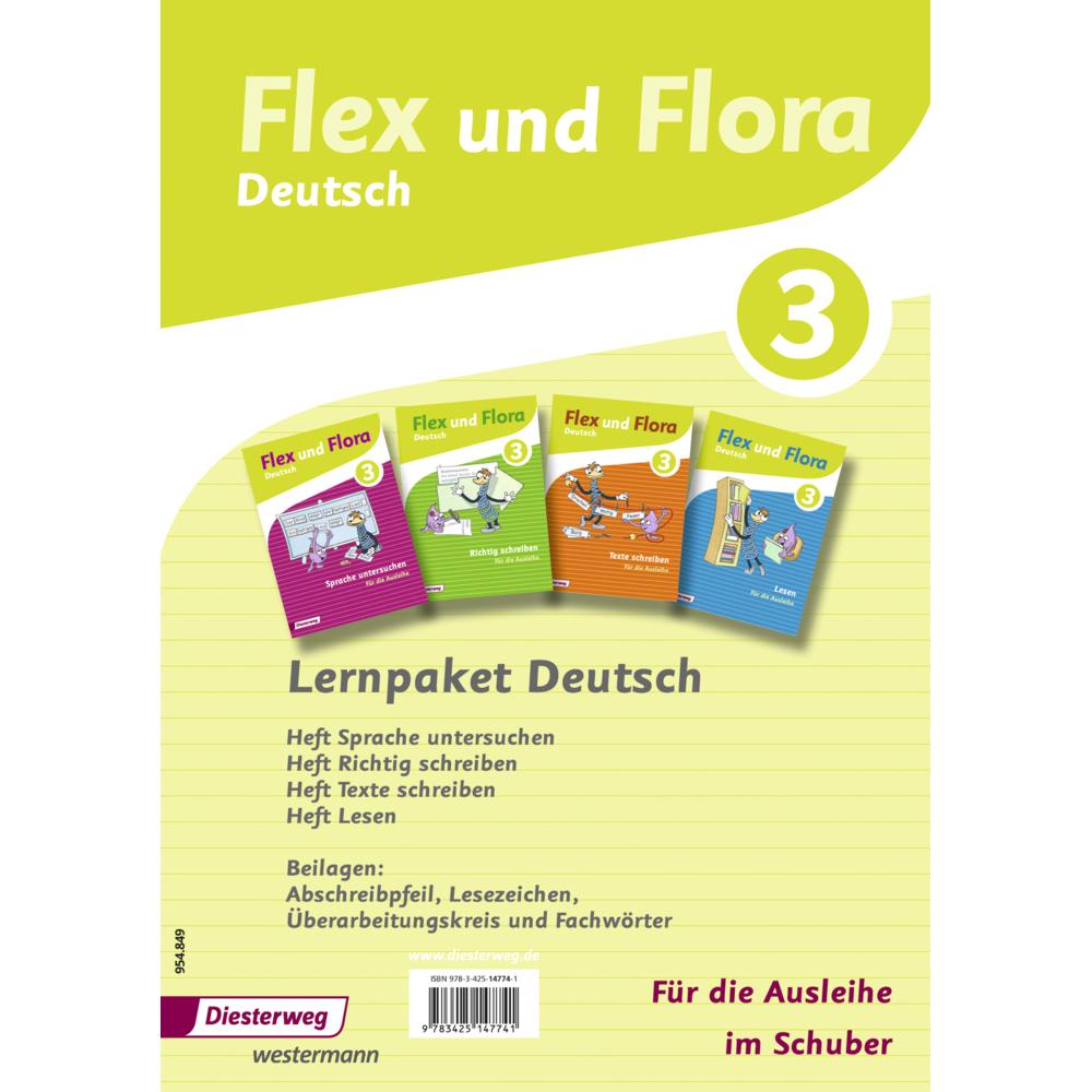 Flex u.Flora Deutsch 3 (VL/Schuber) RP, Schulbücher