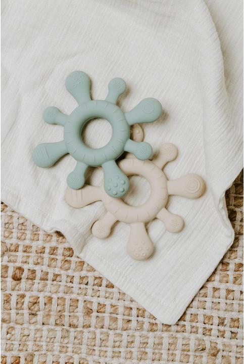 Actual product image Baby's only Teething ring blossom stonegreen (0 Months)