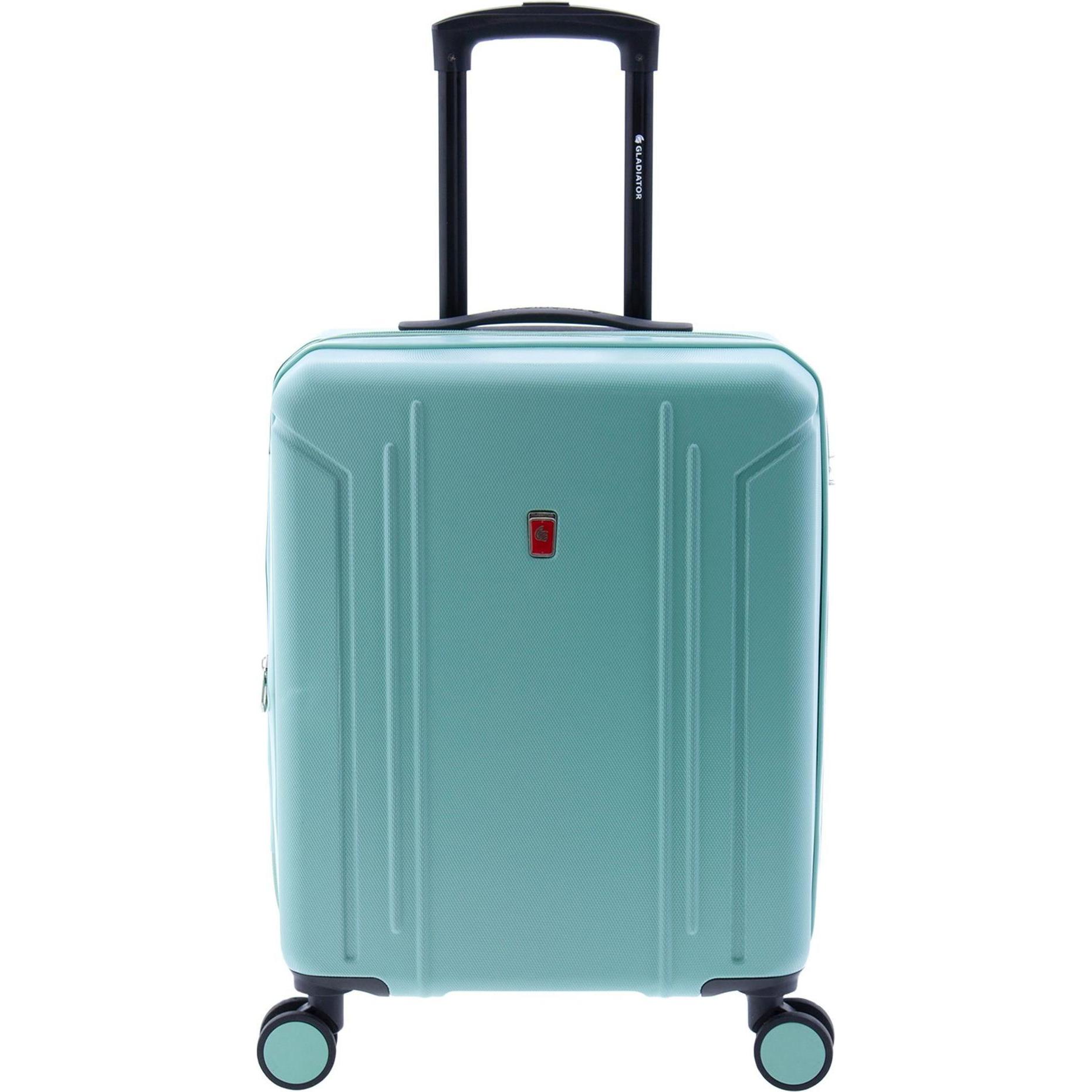 Wüsthof, Koffer, 2900 4 Rollen Kabinentrolley 55 cm mit Dehnfalte, Grün, (36 l, Handgepäck (bis 50l))