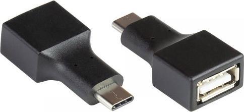 Produktbild Good Connections Adapter USB 2.0 USB-C™ Stecker an Buchse A, schwarz, ®