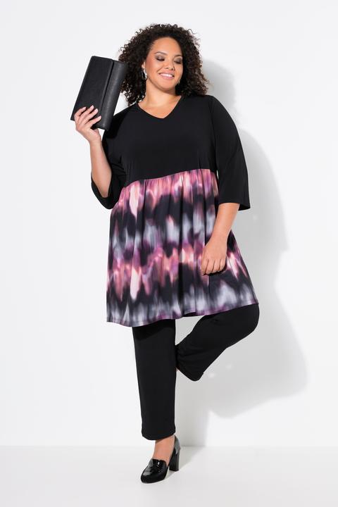 Produktbild Ulla Popken Longshirt, A-Linie, Print (46, 48)