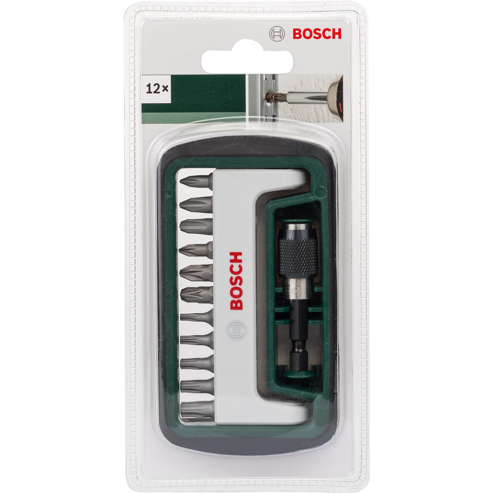 Thumbnail - Bosch Zubehör, Bits, 12tlg. Schrauberbit-Set Standard, gemischt (PH, PZ, T) (PH, PZ, T)