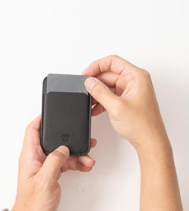 Immagine prodotto Valenta CardCase Stand MagSafe Schwarz, Zubehörtyp