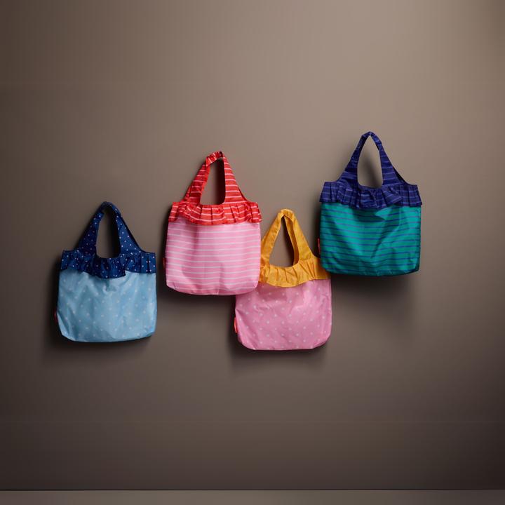 Actual product image Cedon Tasche Volant STRIPES PINK-RED