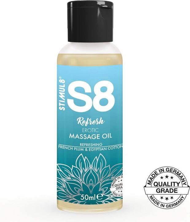 Actual product image Stimul8 S8 Massage Oil 50ml (50 ml)