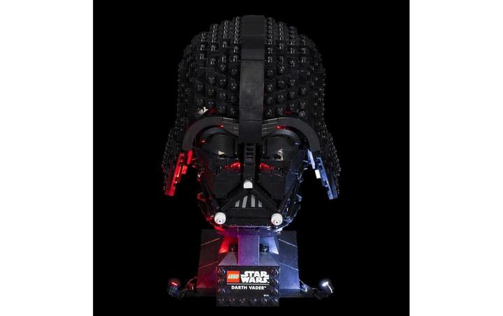 Actual product image Light my bricks LED light set for LEGO Star Wars Darth Vader helmet