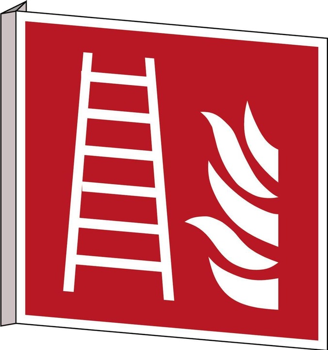 Immagine prodotto Brady Cartello di sicurezza ISO - Scala antincendio