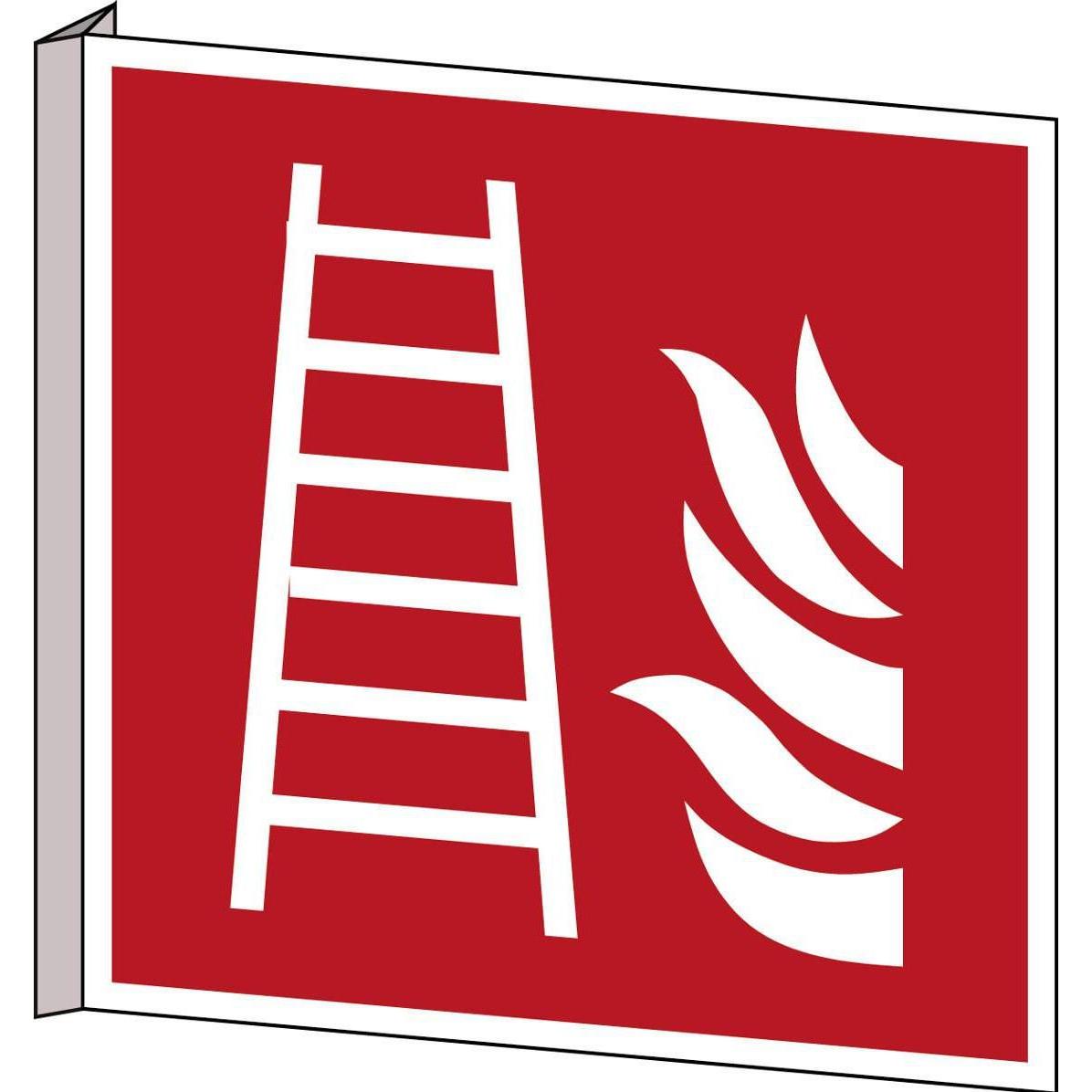 Brady, Etiketten, ISO Safety Sign - Fire ladder