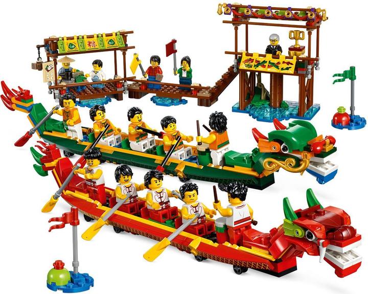 Actual product image LEGO Dragon boat race (80103)
