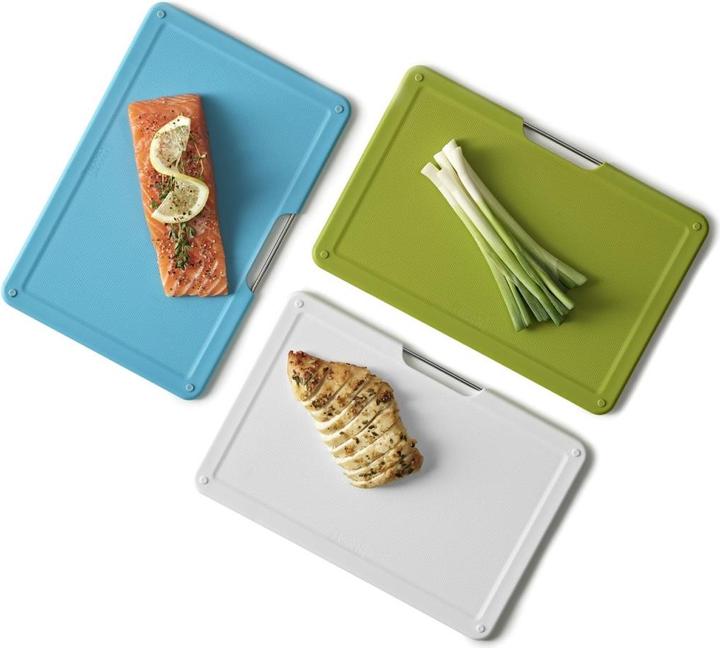Produktbild Joseph Joseph Folio Slim 3-teiliges Regaleinhänge-Schneidebrett-Set