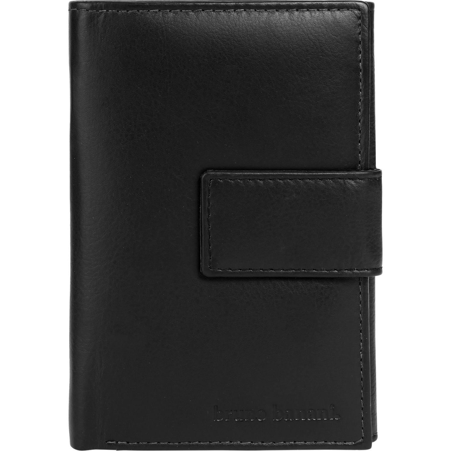 Bruno Banani, Damen, Portemonnaie, Geldbörse, Schwarz