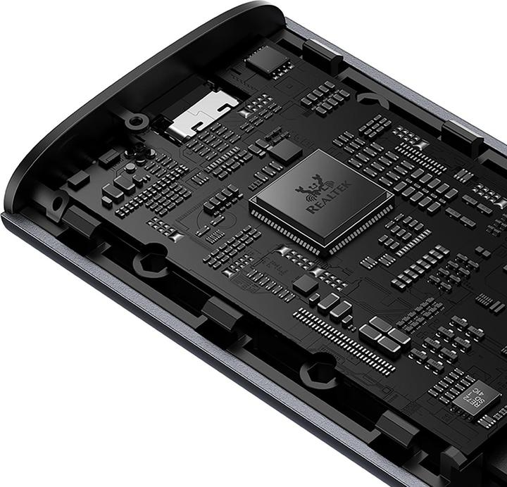 Actual product image Baseus FlyJoy Series SSD Enclosure (M.2 NVMe) Space Grey (M.2 2280)