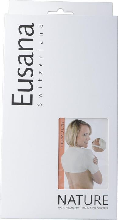 Produktbild Eusana Schulterwaermer doppelt gestrickt mit Traegerband ivoire (XL)