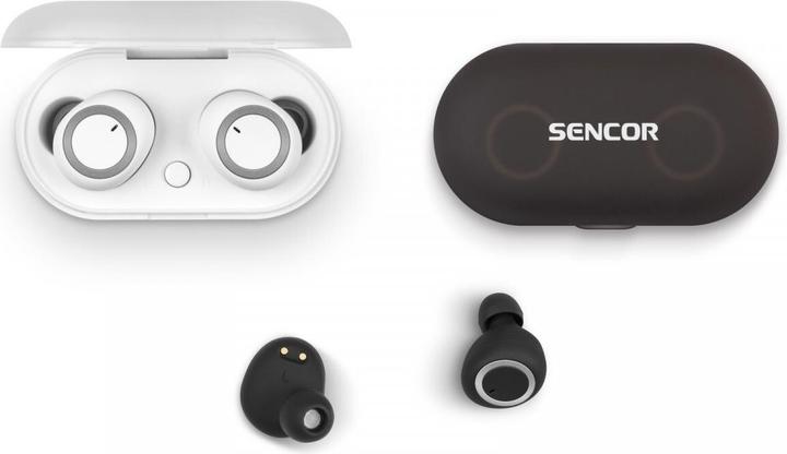 Image du produit Sencor SEP 510BT BK TWS Écouteurs intra-auriculaires Bluetooth (NC, 19 h, Sans fil)