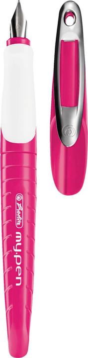 Herlitz School fountain pen my.pen M nib /white loose goods (1x)