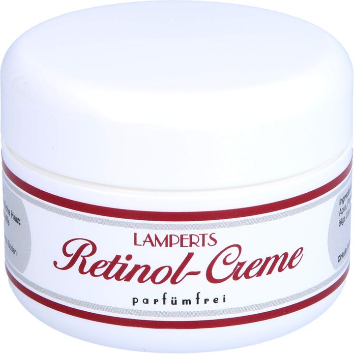 Actual product image Lamberts Retinol Cream fragrance-free Lamperts, 50 ml Cream (50 ml, Night cream)