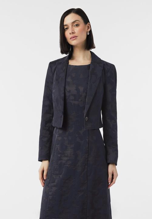 Produktbild Comma Indoor-Blazer Kurzer Jacquard-Blazer (44)