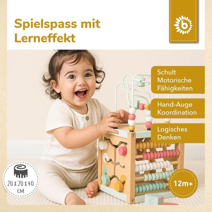 Image du produit Bieco Motorikwürfel Berry