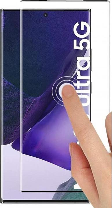Actual product image Screenguard Samsung Galaxy Note20 Ultra Full Screen Protective Glass Film 2.5D 9H (1 pcs., Samsung Galaxy Note 20 Ultra)