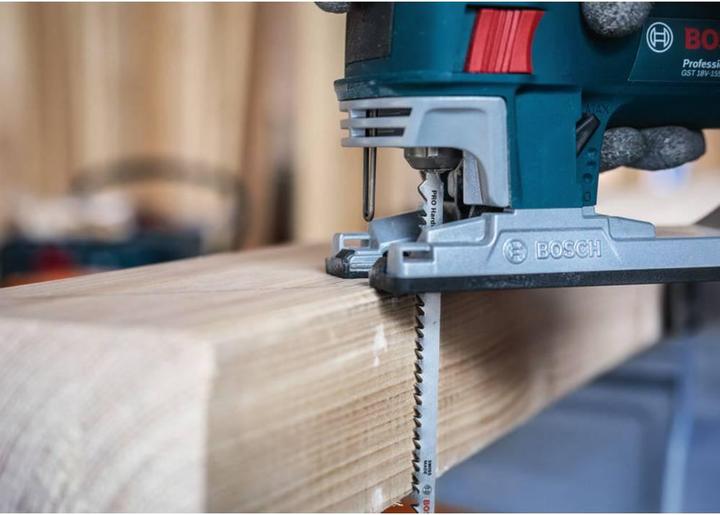 Image du produit Bosch Professional Zubehör Lame de scie sauteuse PRO Hardwood fast T344DF, 152 mm, 25 pcs.