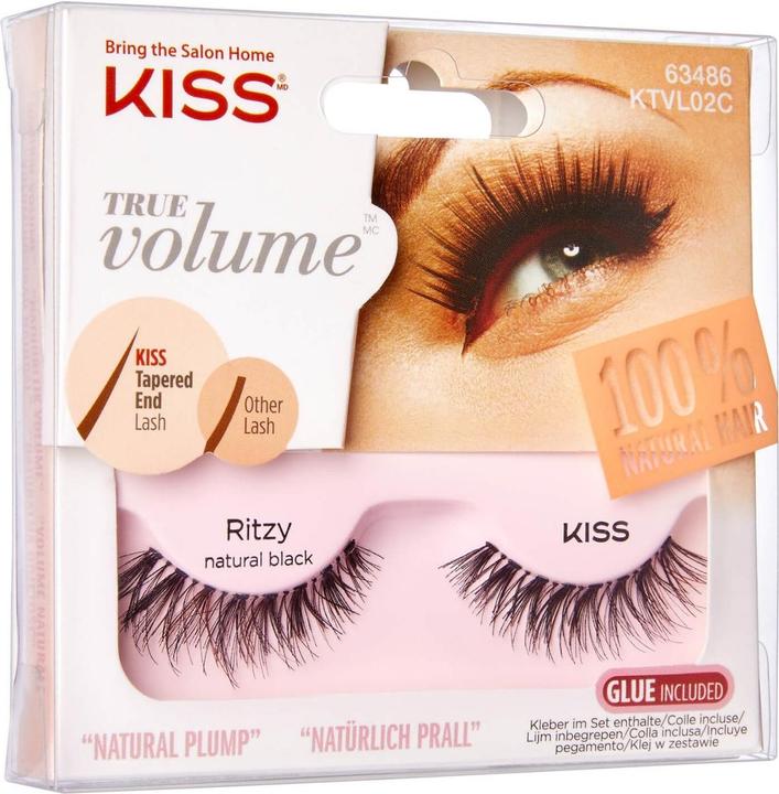Actual product image KISS Lashes - True Volume Lash Ritzy (Artificial eyelashes)