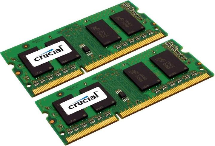 Immagine prodotto Crucial 8GB (2x4GB) DDR3 1600 MT PC3-12800 SODIMM 204pin per Mac (2 x 4GB, 1600 MHz, DDR3-RAM, SO-DIMM)
