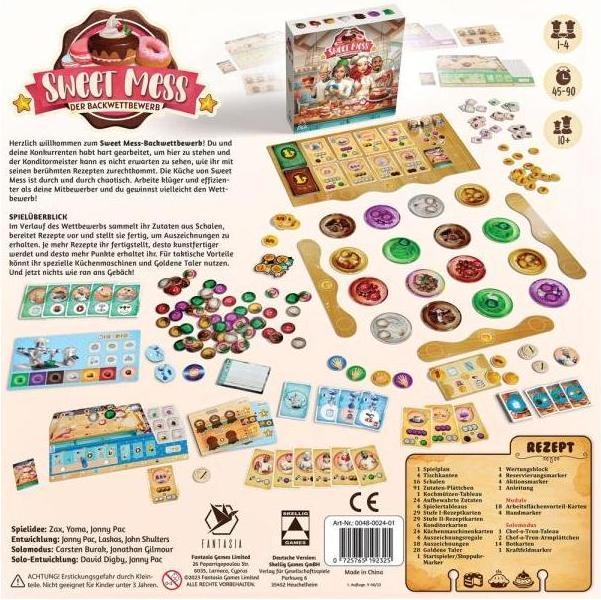 Actual product image Skellig Games Sweet Mess (Deluxe Edition) (German)