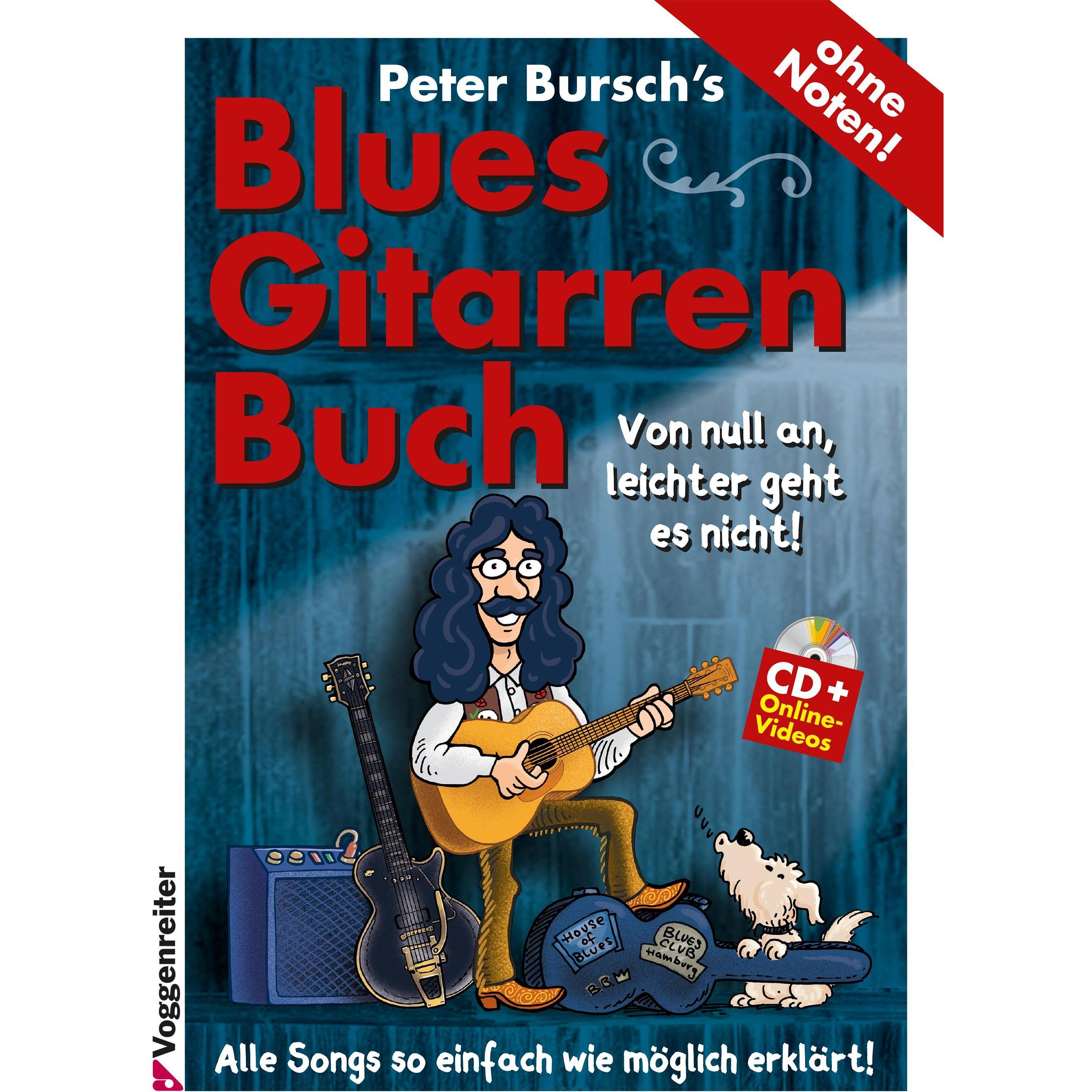 Blues Gitarrenbuch, Sachbücher von Peter Bursch