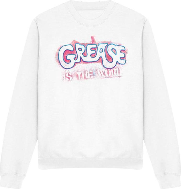 Actual product image Grease Unisex Adult Is The Word Sweatshirt (L)