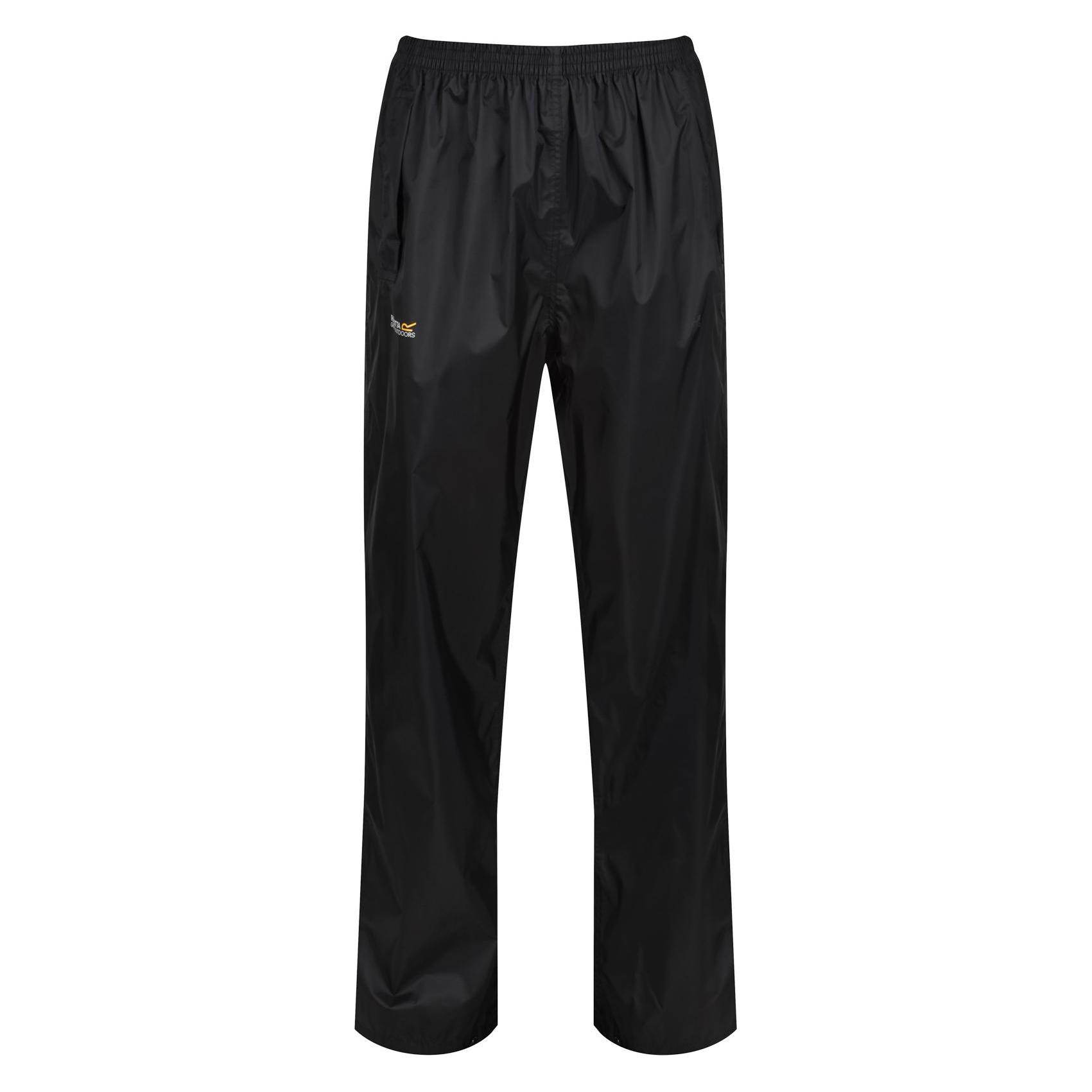Regatta, Damen, Outdoorhose, Pack It Overtrousers (M), Schwarz