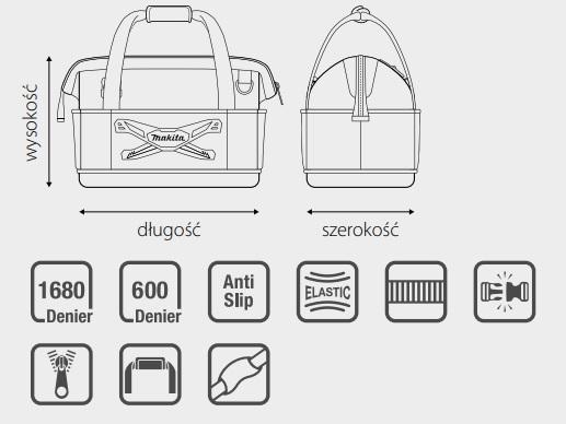Actual product image Makita Tool bag E-05452 (E-05452) (1 Piece)