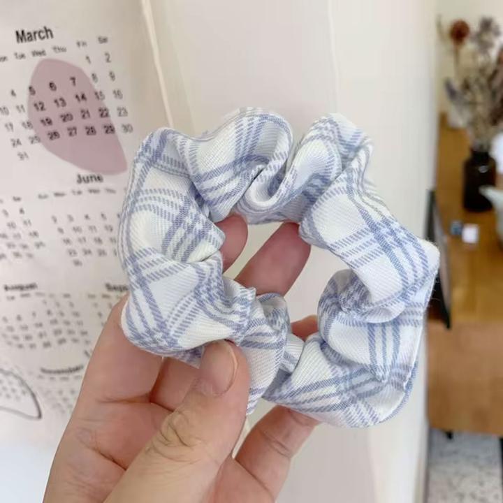 Immagine prodotto Avizar Scrunchie Kariertes Tartan Mireya (Elastico per capelli)