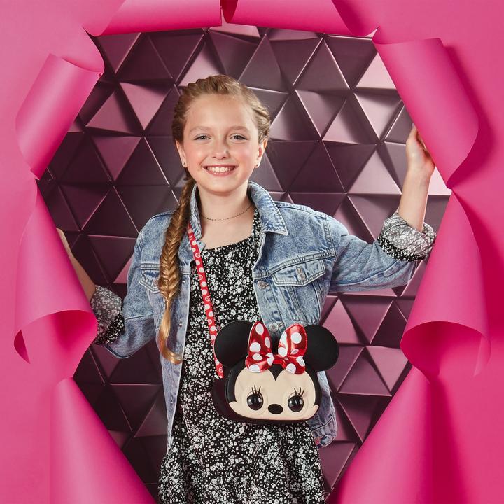 Productafbeelding Spin Master Purse Pets, Disney Minnie Mouse, giocattolo interattivo e borsetta con oltre 30 suoni e reazioni, bo