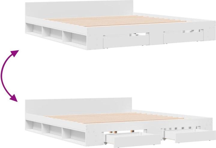 Image du produit vidaXL Bettgestell (200 x 200 cm)