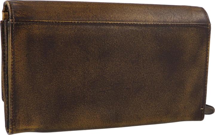 Actual product image Greenburry Destressed Geldbörse RFID Schutz Leder 13 cm