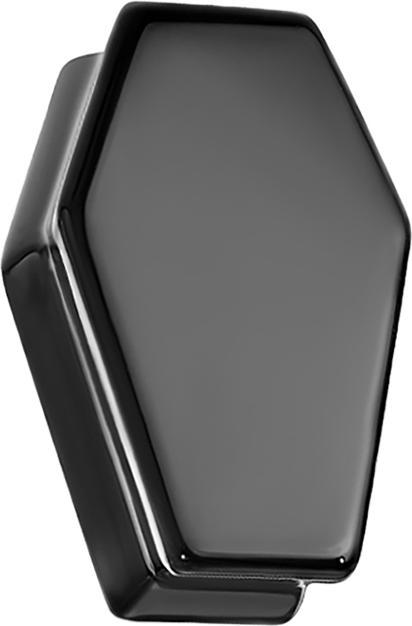 Image du produit Star Piercing Cercueil Flared Plug en pierre d'obsidienne (sans laiton, Minéral)