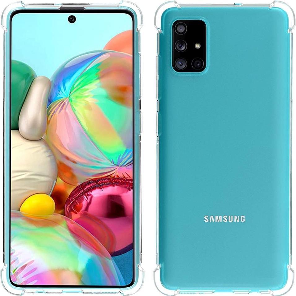 Thumbnail - Screenguard Samsung Galaxy A71 Crystal Soft Airbag Bumper (Samsung Galaxy A71), Smartphone Hülle, Transparent