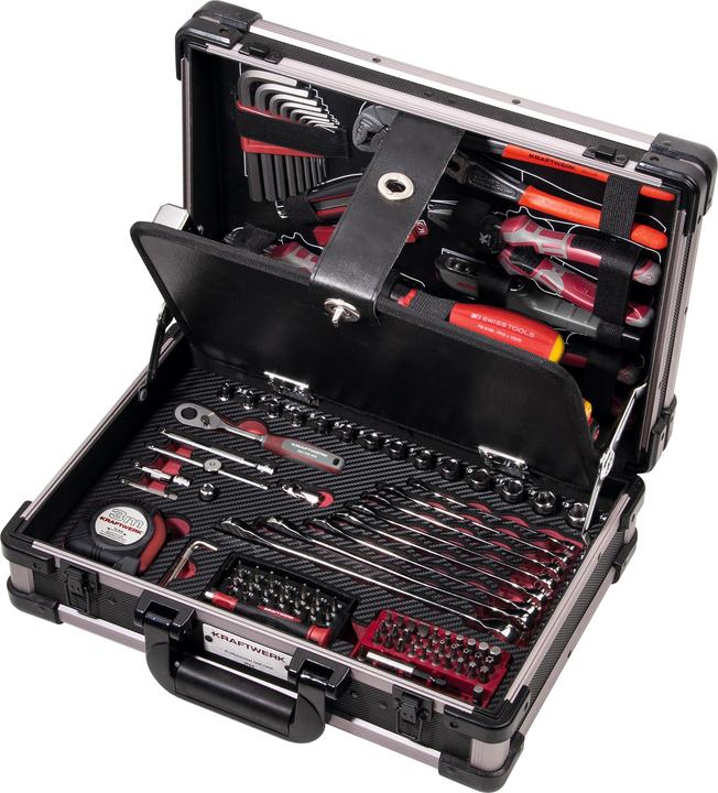 Produktbild Kraftwerk Werkzeugkoffer (123 Teile)