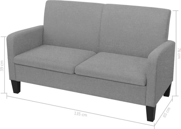Actual product image vidaXL Sofa (Upholstery set)