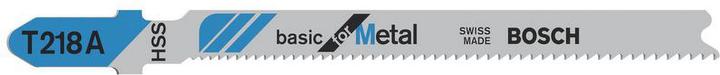 Produktbild Bosch Zubehör Stichsägeblatt T 218 A Basic for Metal