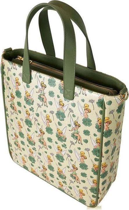 Produktbild Loungefly Disney by Tragetasche mit Geldbeutel Tinker Bell 4-Leaf Clover