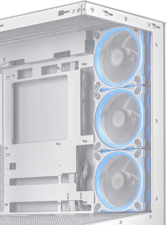 Image du produit ASUS A31 Plus Tg Argb White (ATX, mATX, Mini-ITX)