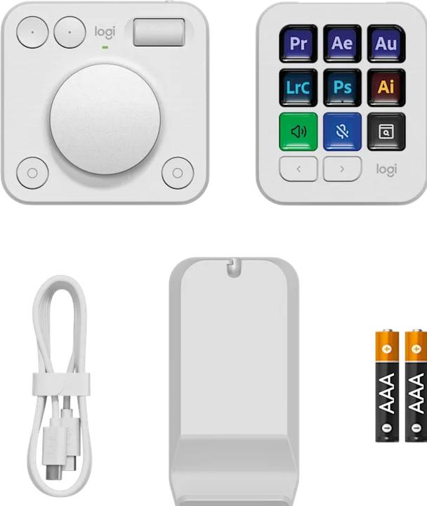 Produktbild Logitech Mx Creative Console (Ohne Tastaturlayout, Kabelgebunden)