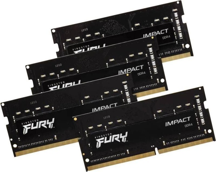 Actual product image Kingston FURY Impact (1 x 16GB, 3200 MHz, DDR4-RAM, SO-DIMM)