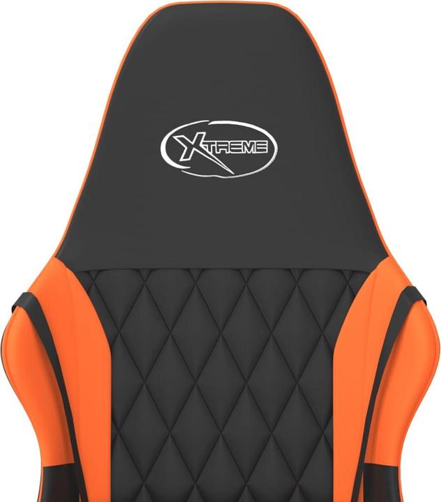 Image du produit vidaXL Gaming-Stuhl mit Massagefunktion Schwarz und Orange