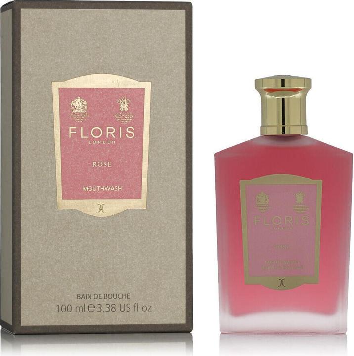 Actual product image Floris Rose Concentrated Mouthwash 100ml (100 ml, Mouthwash, Mouthwash)