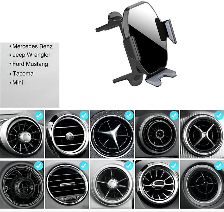 Immagine prodotto Icailin Universal Handyhalterung für Auto-Lüftungssysteme